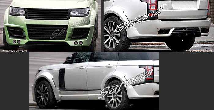 Custom Range Rover HSE  SUV/SAV/Crossover Body Kit (2014 - 2016) - $6900.00 (Part #RR-011-KT)